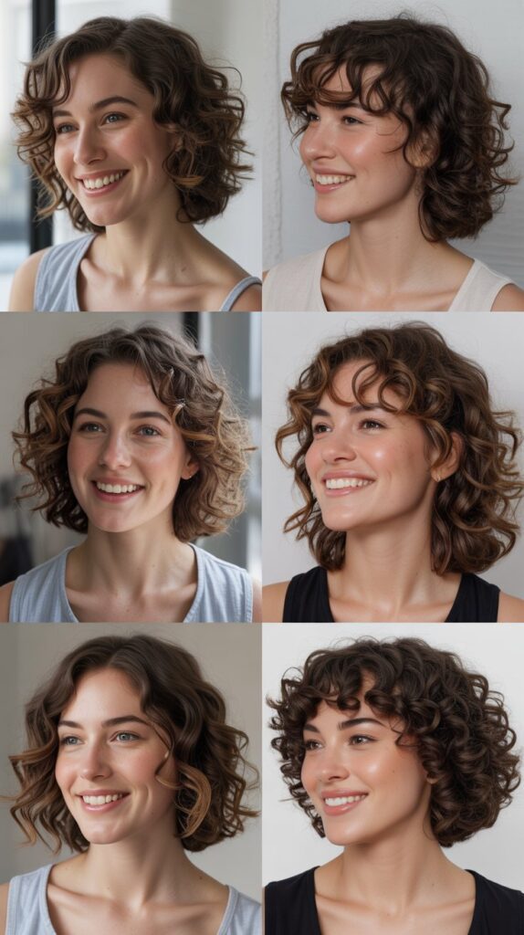 Long Bob for Curly Hair