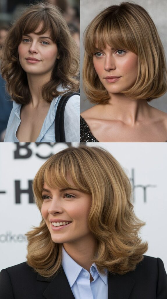 Medium Layers with Curtain Fringe