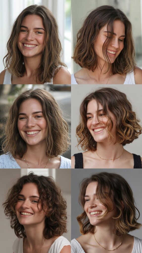 Tousled Air-Dried Long Bob