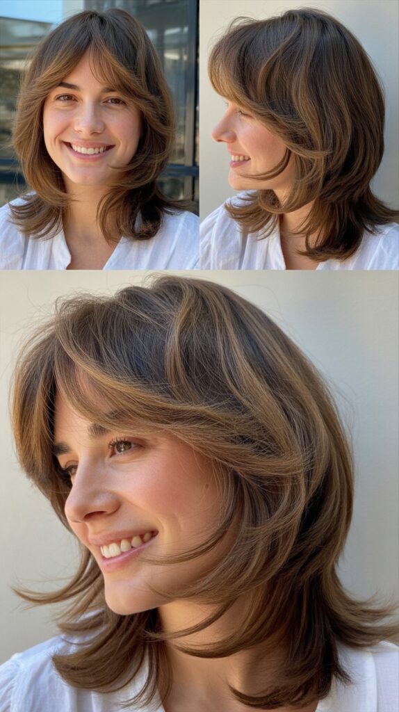 Long Layers With Wispy Bangs