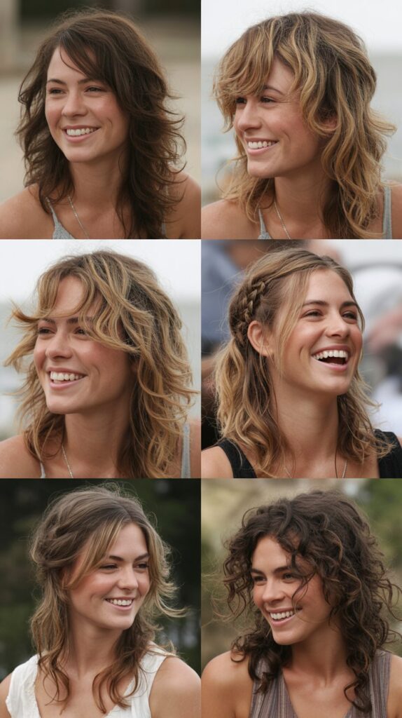 Boho Layers With Piecey Face-Framing