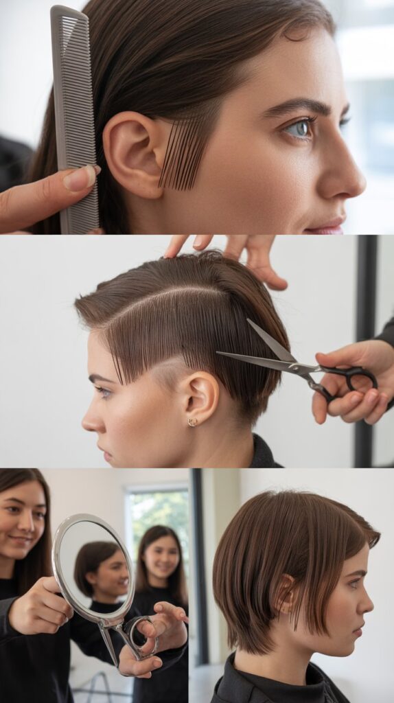 Cut Trendy Shag Layers at Home Easily 6 Creating Mid-Length and Back Layers