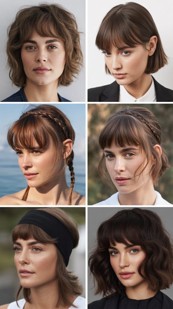 Wispy Bangs for Different Lifestyle Needs