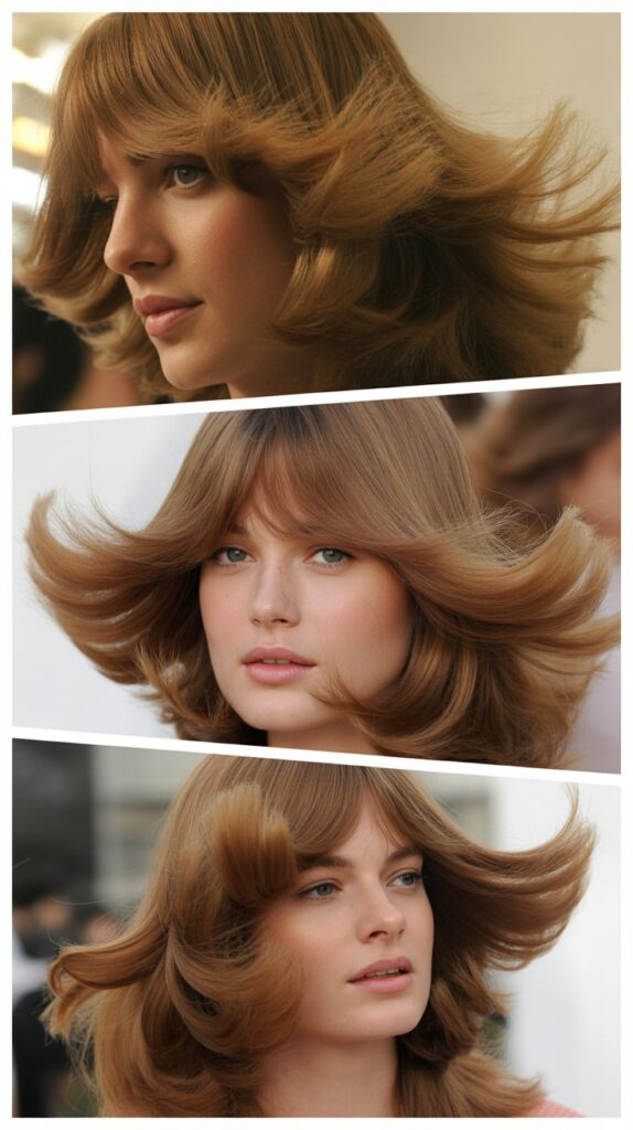 51 Best Haircuts for Thick Hair (Layered, Medium, Shoulder-Length) 20 Feathered Layers