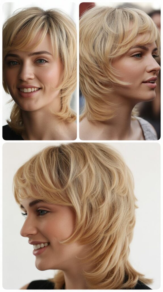 Butterfly Layers with Wispy Side Bangs