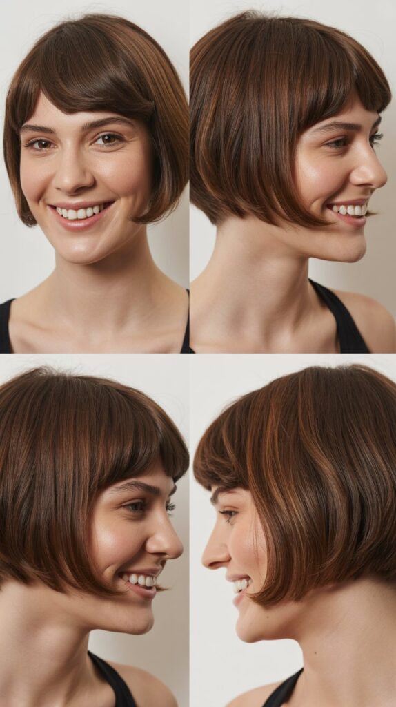 33 Stunning French Bob Haircuts With Bangs for Instant Fashion Edge 30 French Bob With Graduated Bob Shape And Arched Bangs