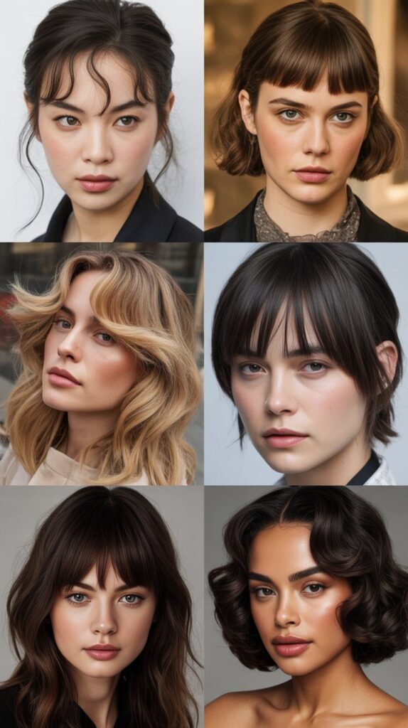 Wispy Bangs in Different Cultures