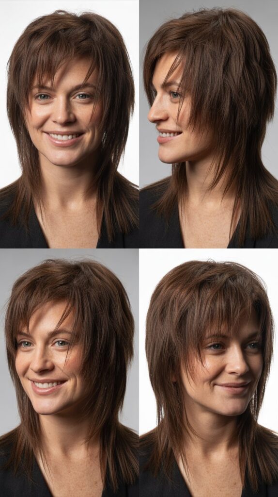 33 Best Long Haircuts With Flowy Front Layers 10 Choppy Front Layers