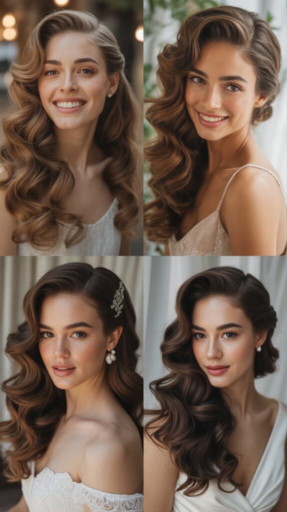 Wispy Curtain Bangs with Shaggy Layers