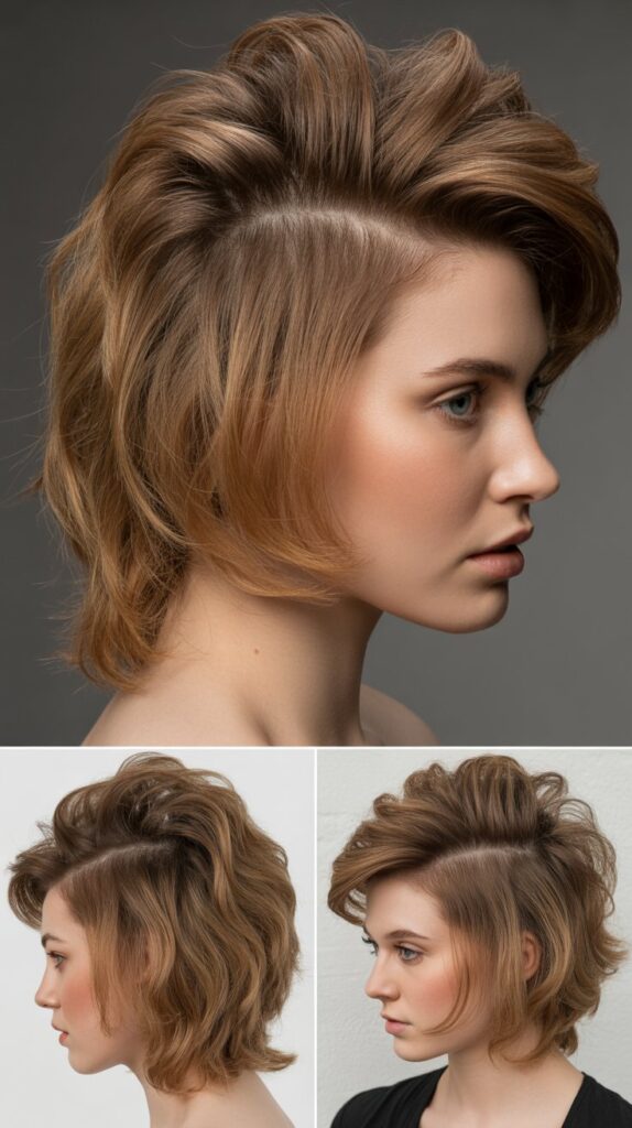 51 Best Haircuts for Thick Hair (Layered, Medium, Shoulder-Length) 33 Crown Layers