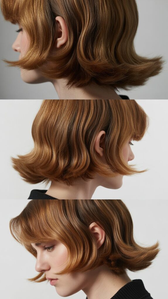 51 Best Haircuts for Thick Hair (Layered, Medium, Shoulder-Length) 47 Layered Ends with Blunt Interior