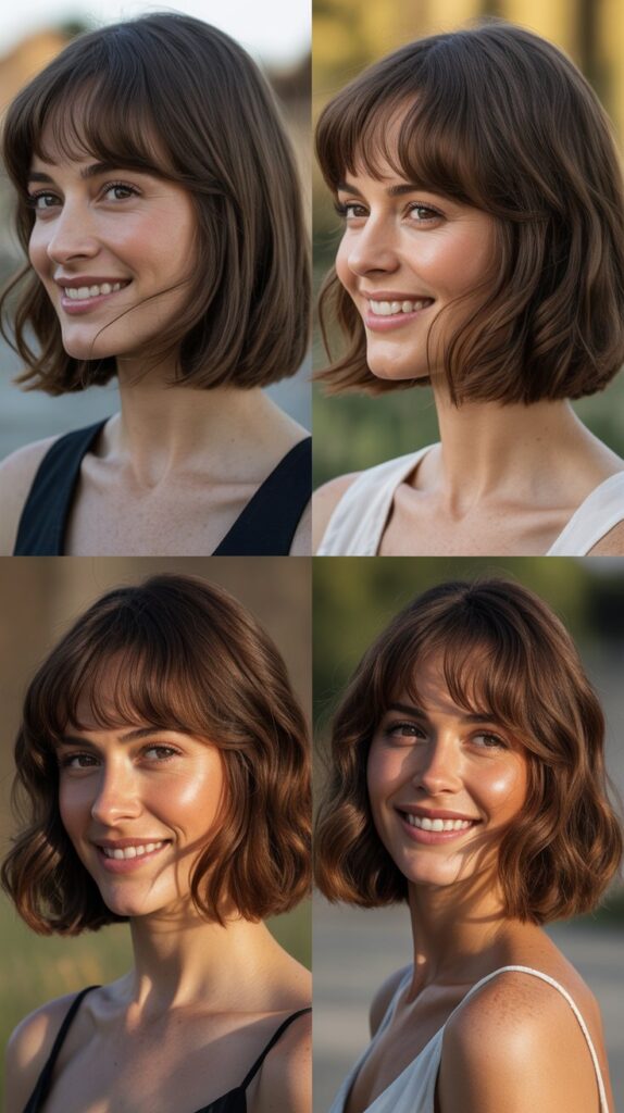 Long Bob with Wispy Bangs