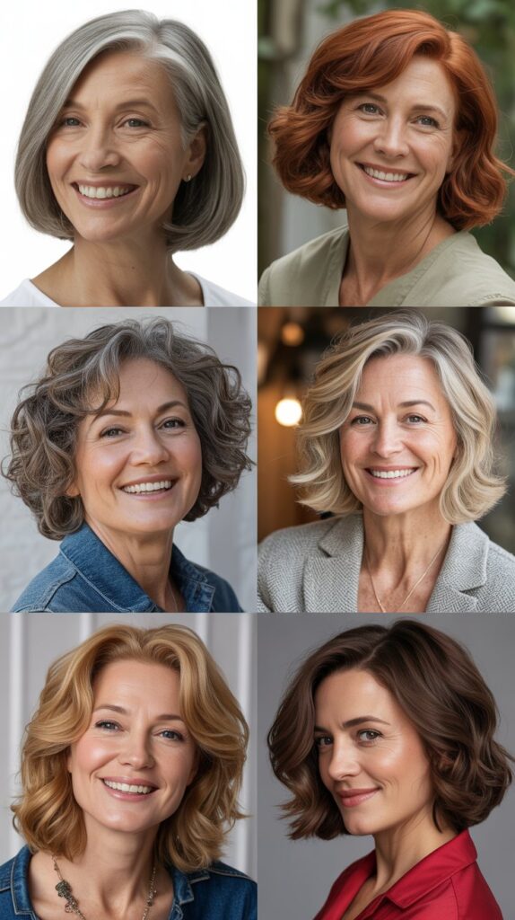 30 Easy-Care Haircuts for Women Over 50 That Still Look Chic 8 The Chin-Length Bob