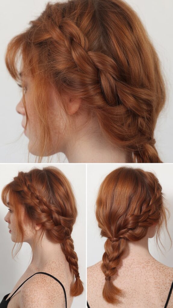 Messy Side Braid