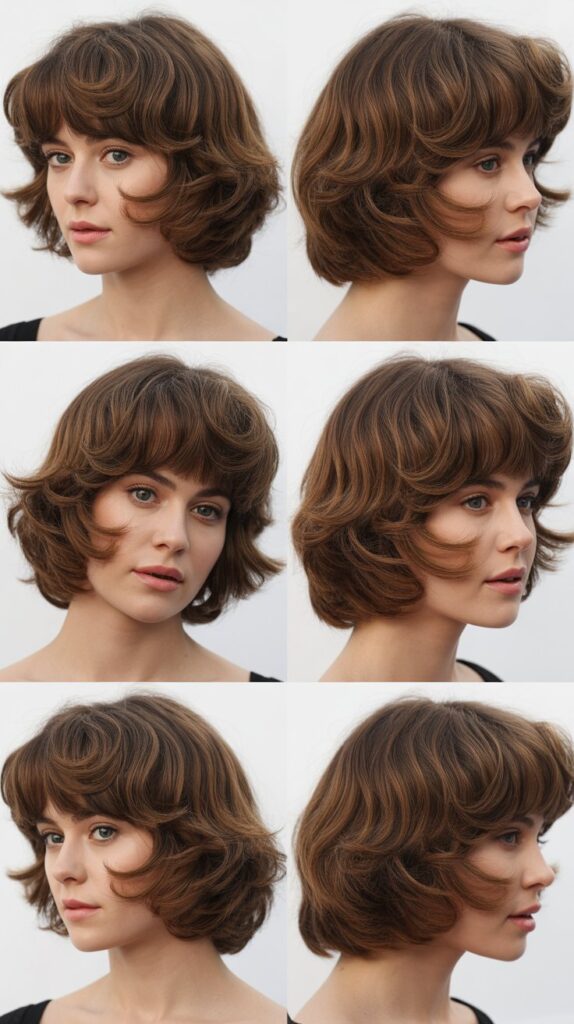 34 Gorgeous Medium-Length Hair With Bangs Ideas for a Modern Update 17 Textured Lob with Bardot Bangs