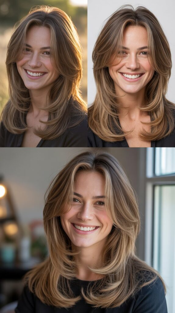 33 Best Long Haircuts With Flowy Front Layers 9 Long Layers With Wispy Ends