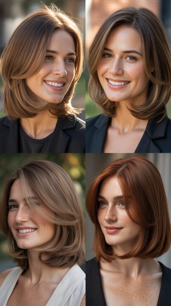 Long Bob with Soft Face-Framing Layers