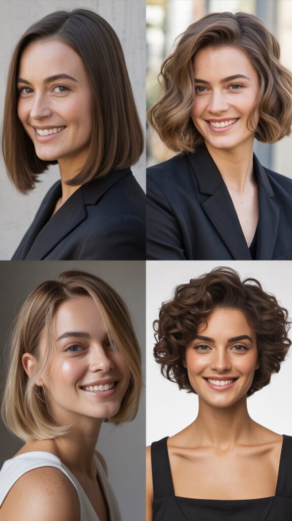 Long Bob with Subtle A-Line