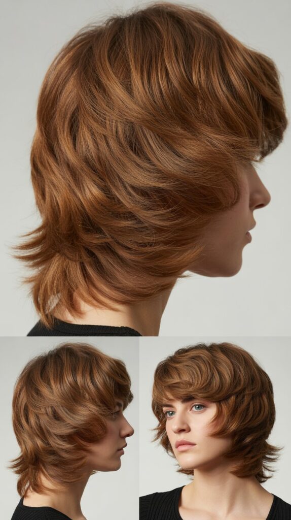 51 Best Haircuts for Thick Hair (Layered, Medium, Shoulder-Length) 49 Stacked Layers