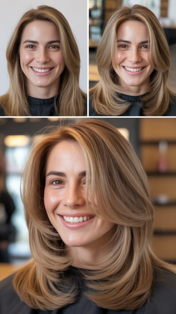 Slide-Cut Long Layers