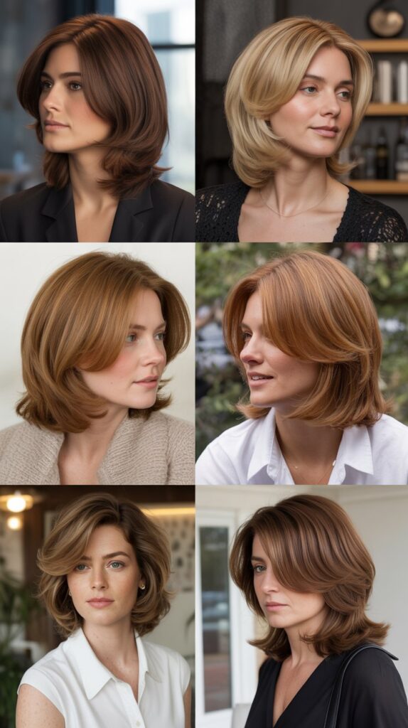 51 Best Haircuts for Thick Hair (Layered, Medium, Shoulder-Length) 30 Soft Layered Lob