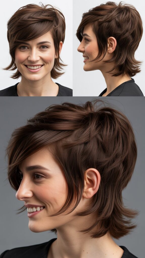 Textured Layers With Heavy Side Fringe