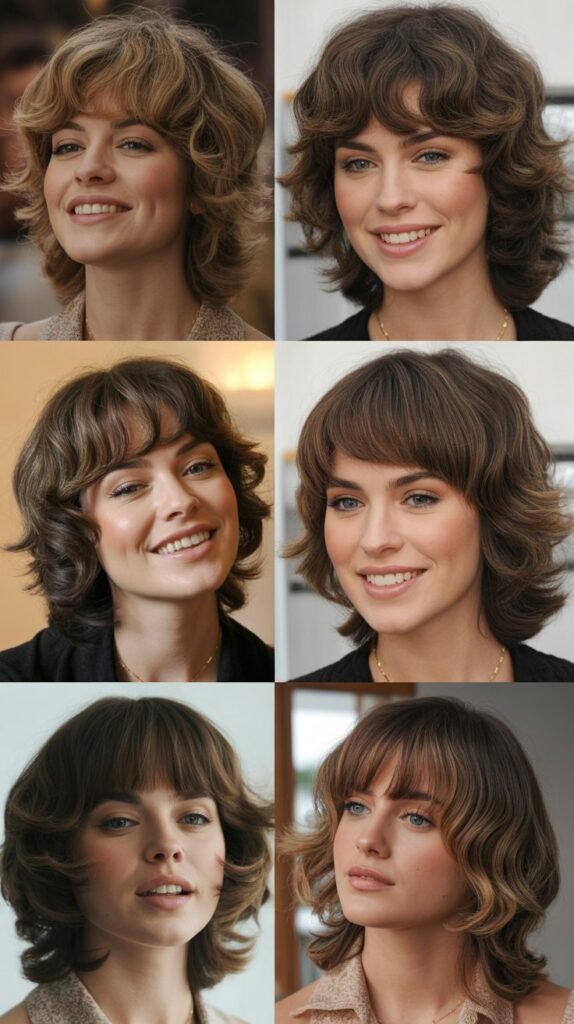 Layered Shag with Bangs