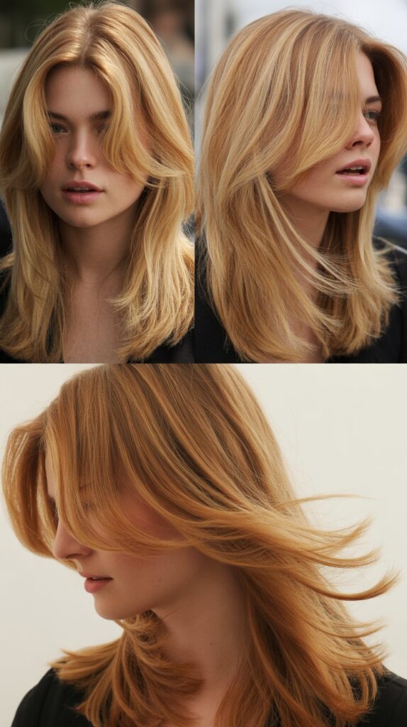 Feathered Face-Framing Layers