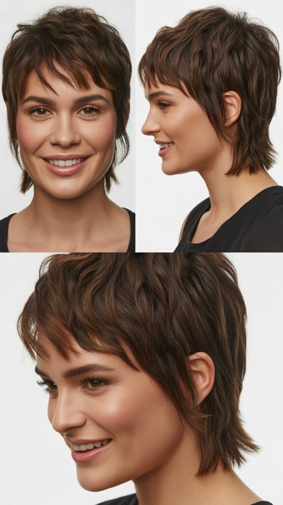 Textured Layers With Choppy Fringe