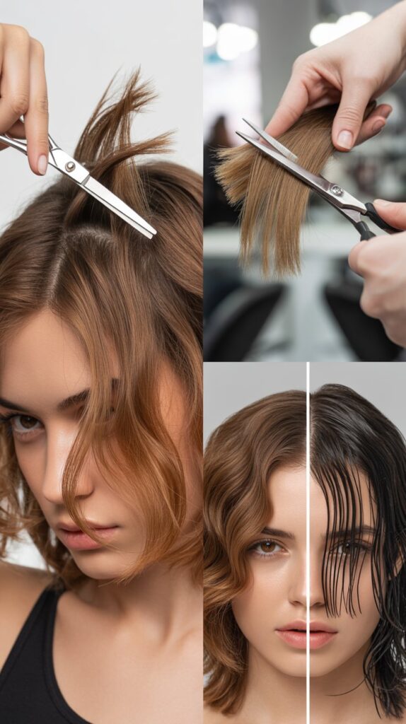 How to Cut Long Layers Yourself Without Mistakes 11 Fixing Mistakes if Things Go Wrong