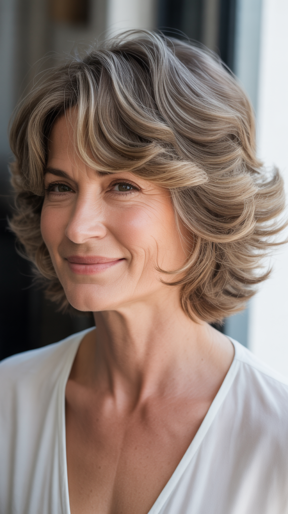 Shaggy Bob with Lots of Texture