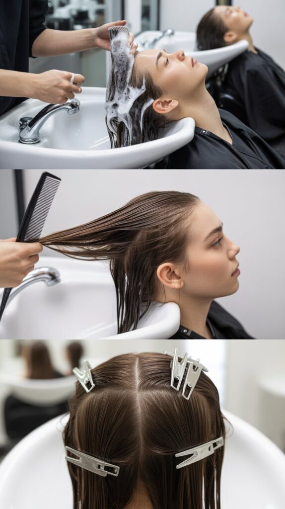 Add Volume Fast: Easy At-Home Layer Cutting Trick 3 Preparing Your Hair for the Perfect Cut