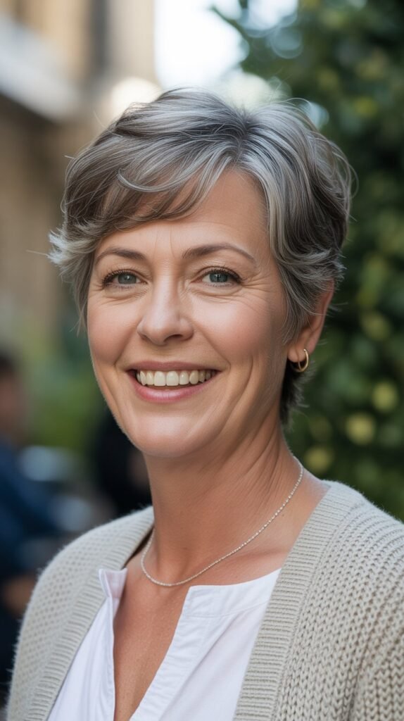 Pixie with Sideburns