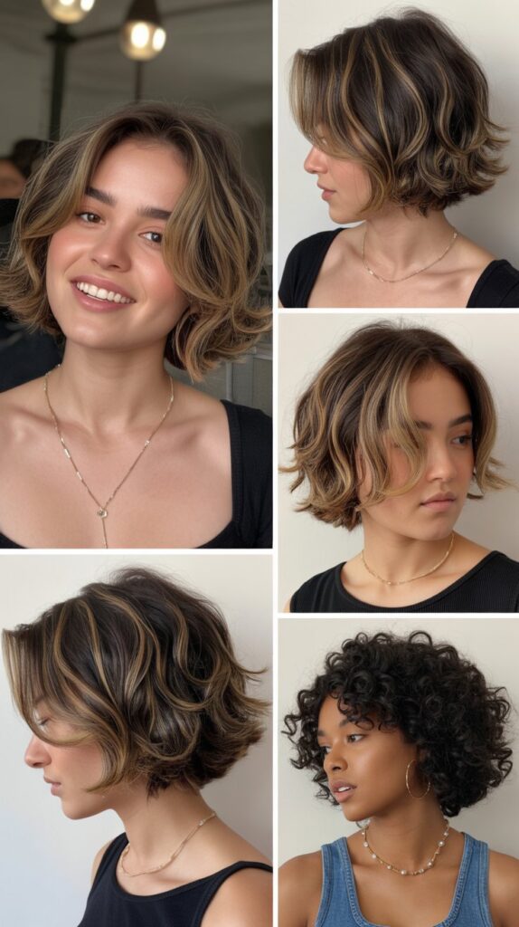Choppy Layered Lob with Texture