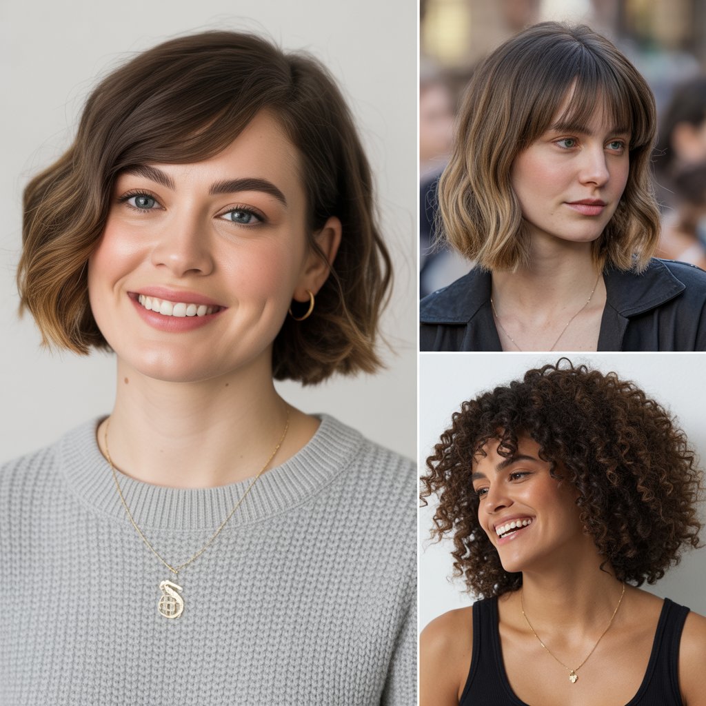  Graduated Bob with Side Bangs for Professional Polish