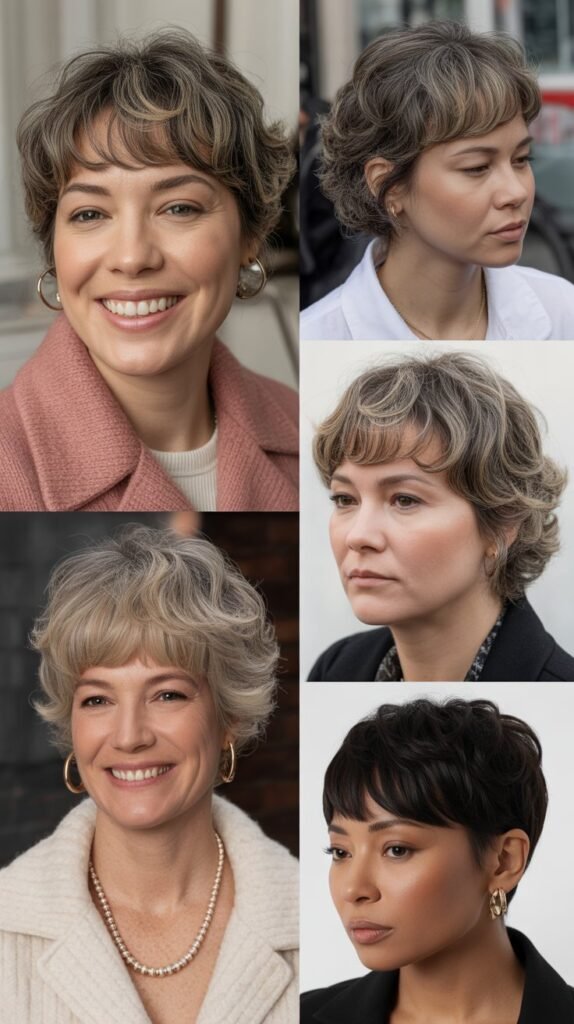 Micro Bangs with Feathering