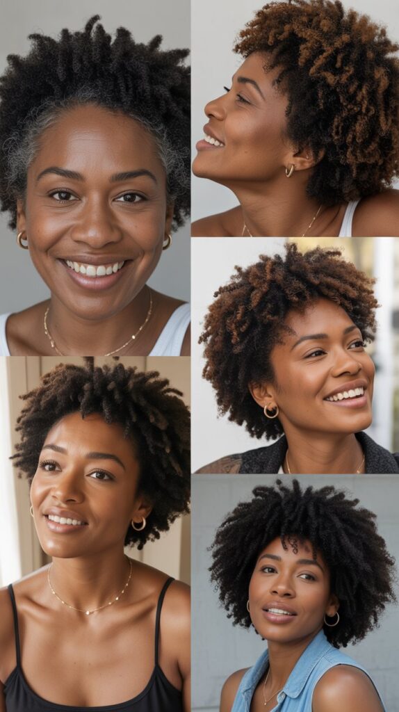 31 Trendy Hairstyles for Women Over 60 That Make You Look Younger 31 Natural Texture Embraced