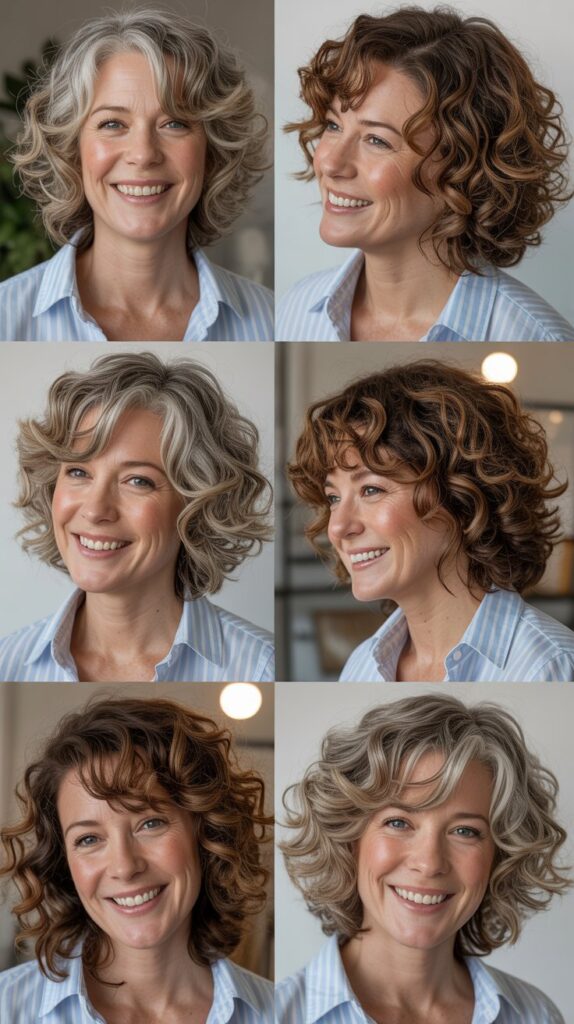 31 Trendy Hairstyles for Women Over 60 That Make You Look Younger 4 Soft Waves and Curls