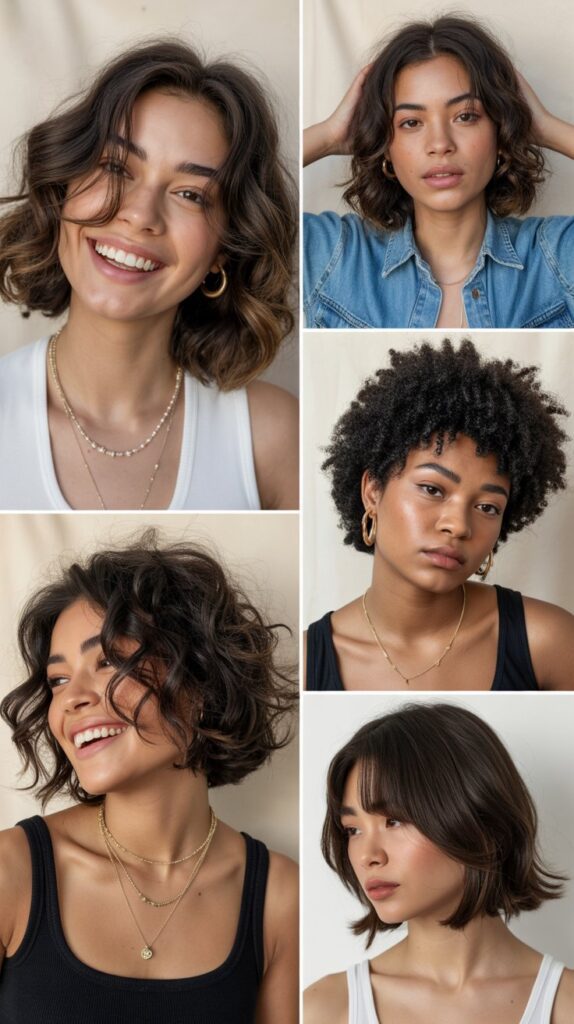 Textured Lob with Undone Styling