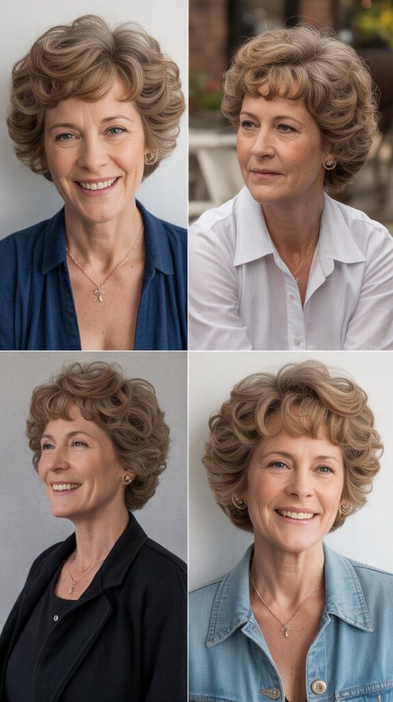 30 Youthful Medium-Length Hairstyles for Women Over 70 You'll Want to Copy 18 The Romantic Updo-Ready Length