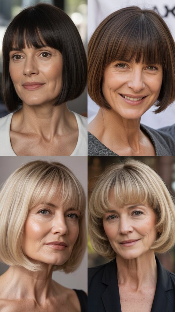 Bob with Fringe Bangs