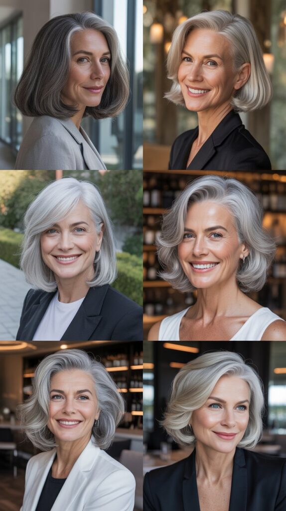 Silver/Gray Bob