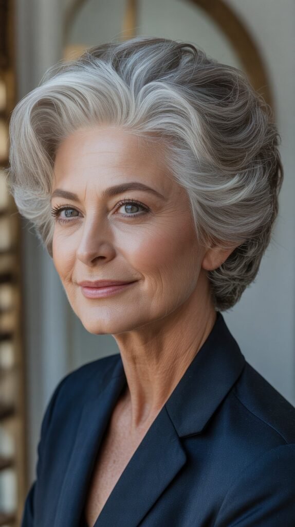 Voluminous Crown with Tapered Sides