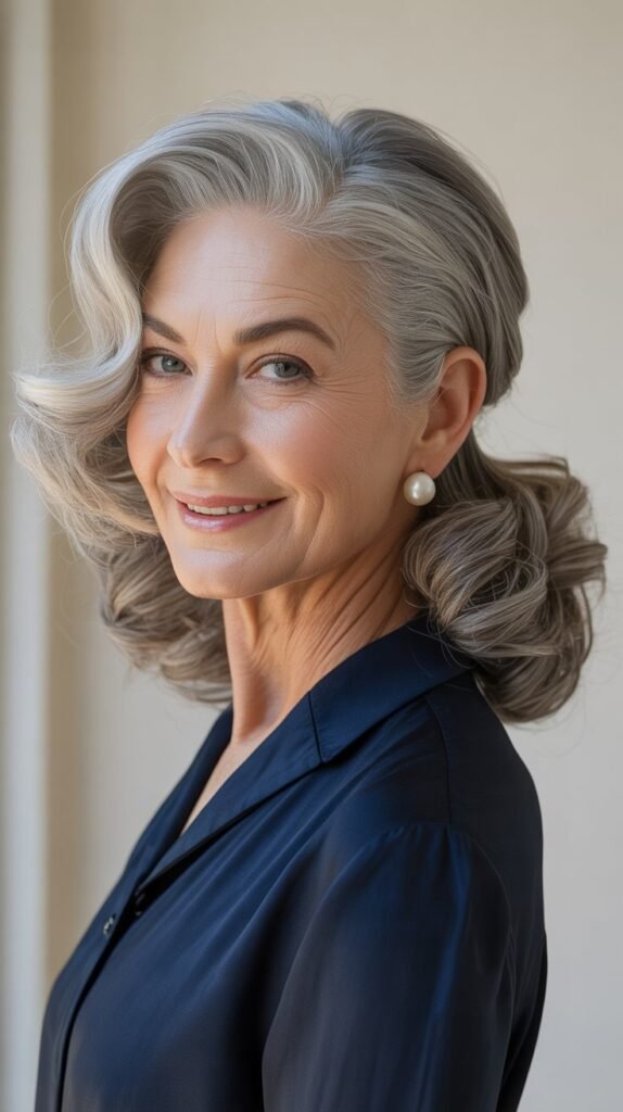 Half-Up Half-Down Style