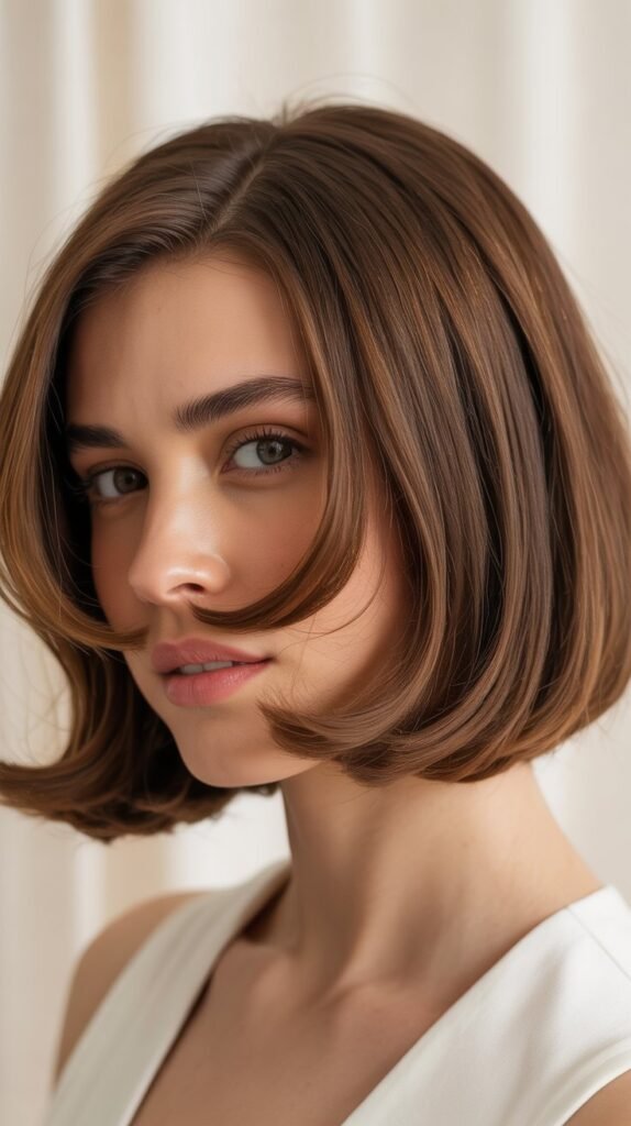  The Rounded French Bob