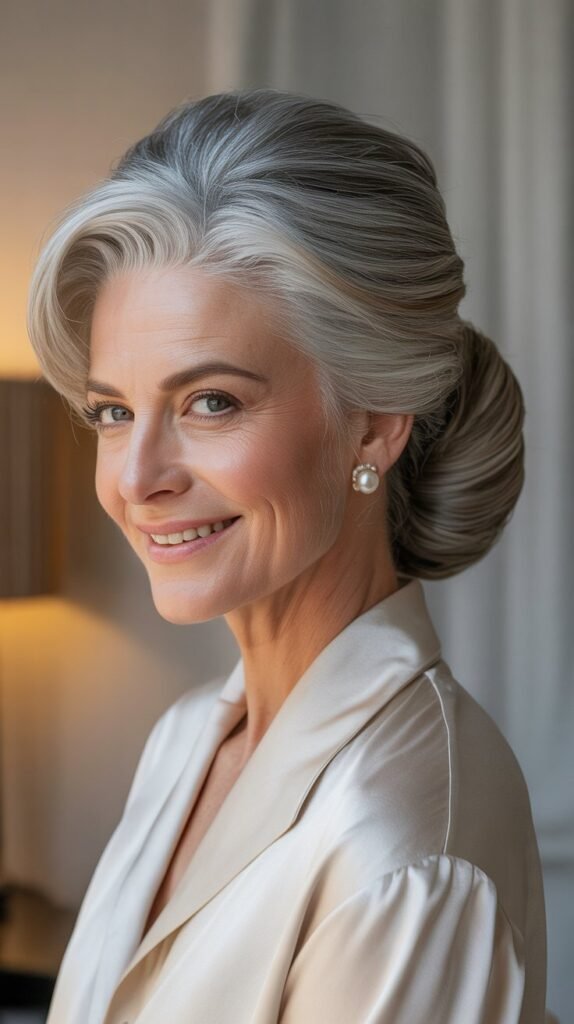 Classic French Twist Updo