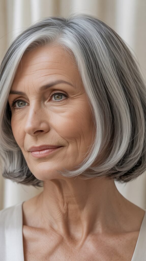  Silver/Gray Bob