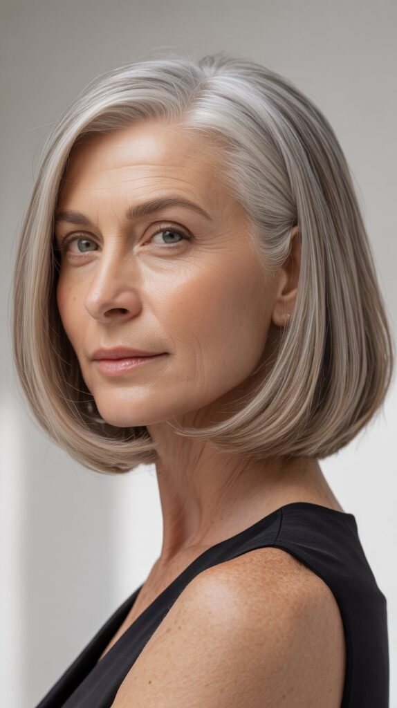 The Classic Blunt Bob