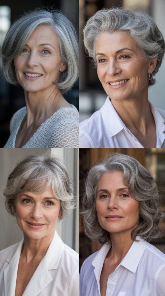 Silver and Gray Embrace