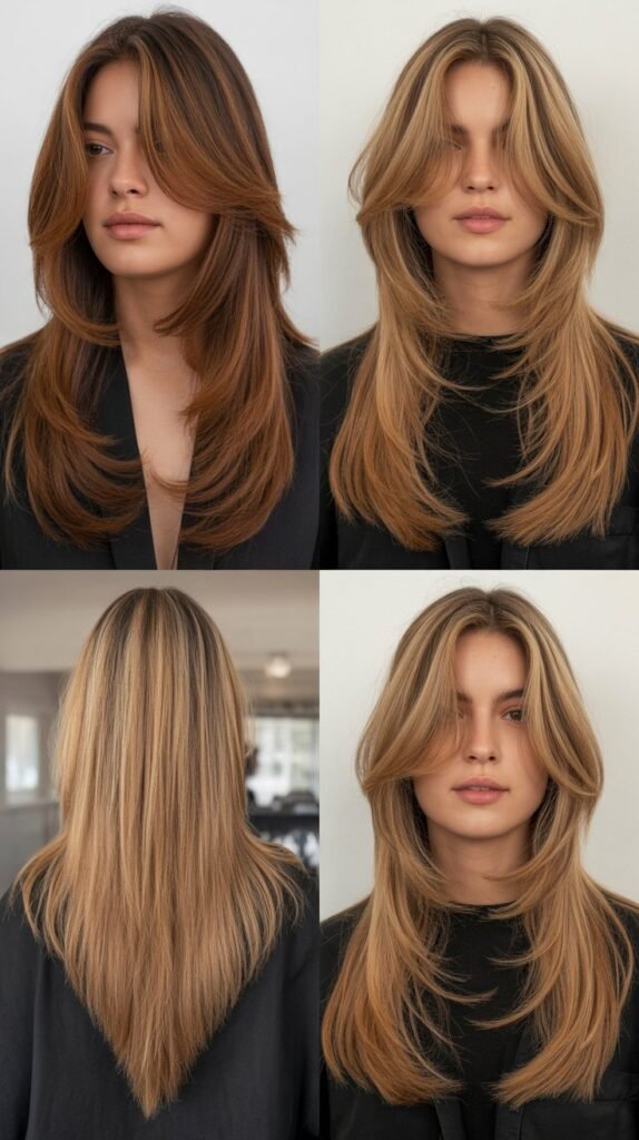 V-Cut Layered Back